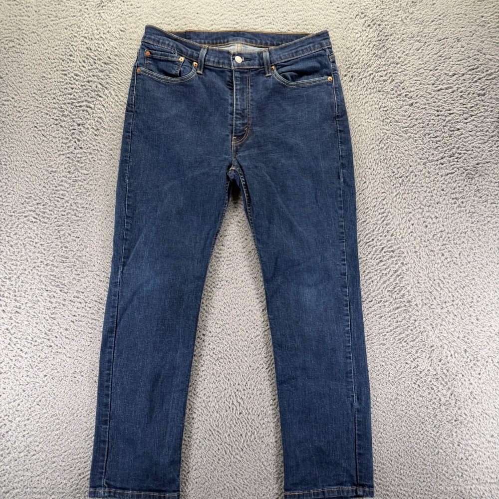 Levi's‎ 514 Jeans Men's 36x30 Blue Cotton Denim Straight Workwear Travel Stretch